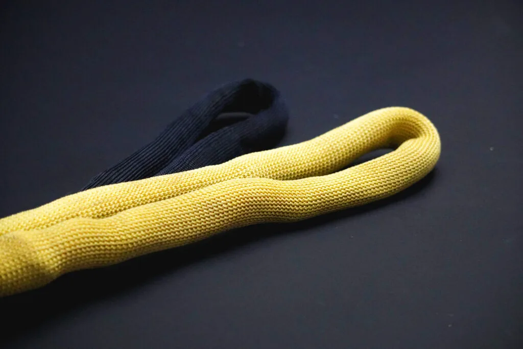 product photo of the yellow and black inferno round sling